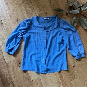 Vintage Prairie Top Ballon Sleeve